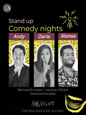 Stand up en Velvet