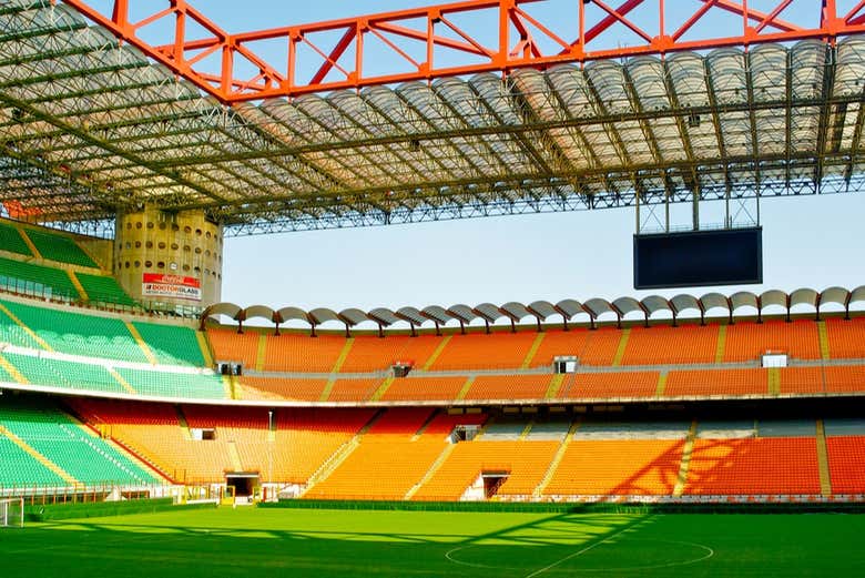 Tour por el estadio de San Siro