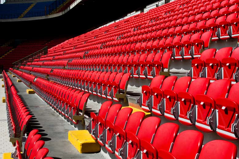 Tour por el estadio de San Siro