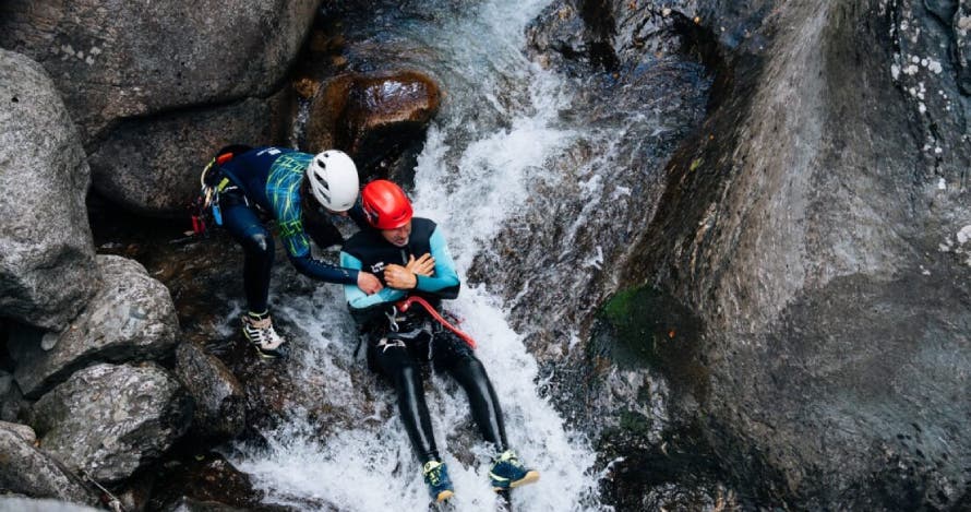 Iniciación al barranquismo en la Vall de Núria