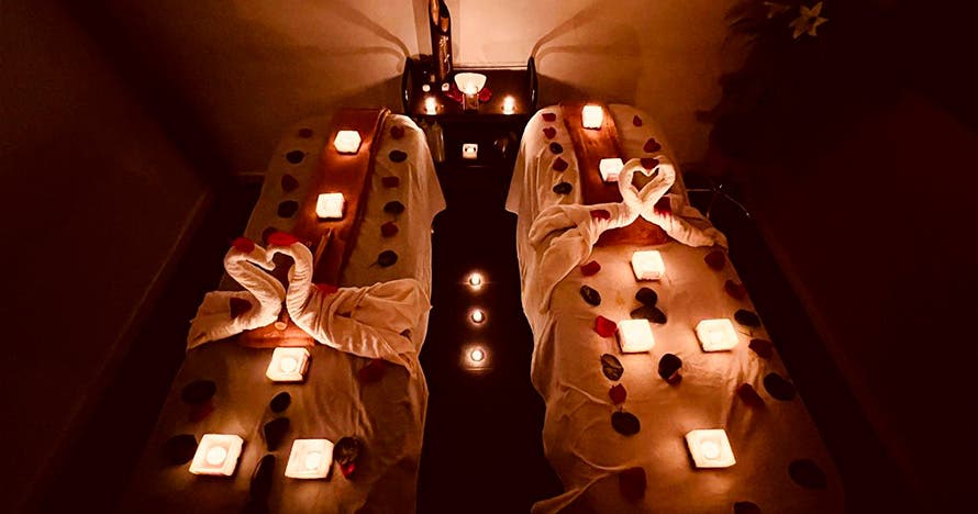 Spa para pareja con sauna