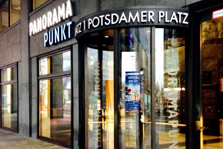 Entrada a Panoramapunkt sin colas