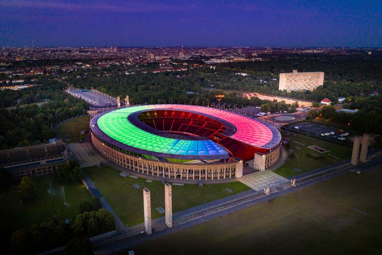 Entrada al Estadio Olímpico de Berlín