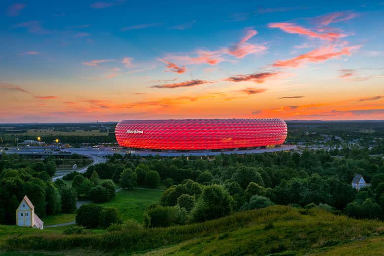 Tour del Allianz Arena, el estadio del Bayern de Múnich