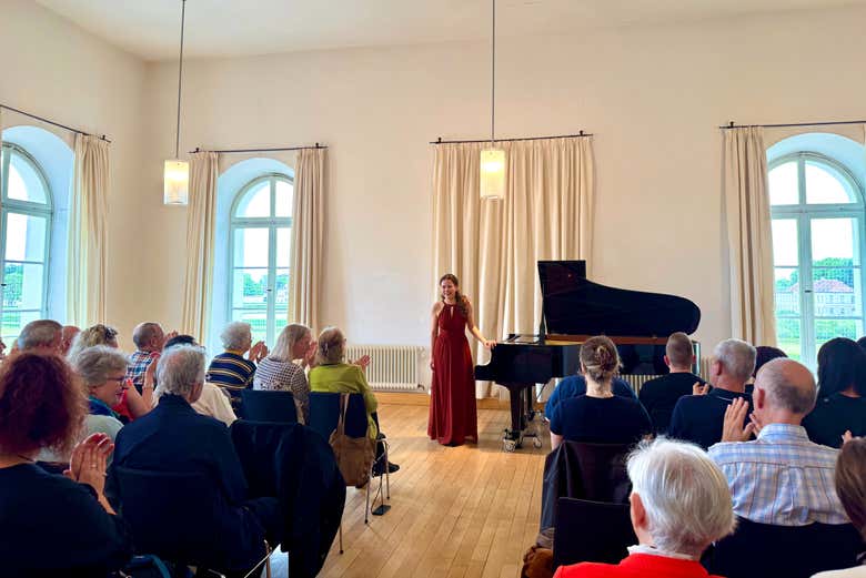 Concierto de música clásica en el Palacio de Nympherburg