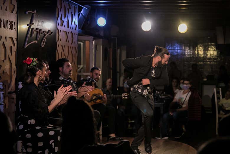Flamenco en Albaicín: Jardines de Zoraya