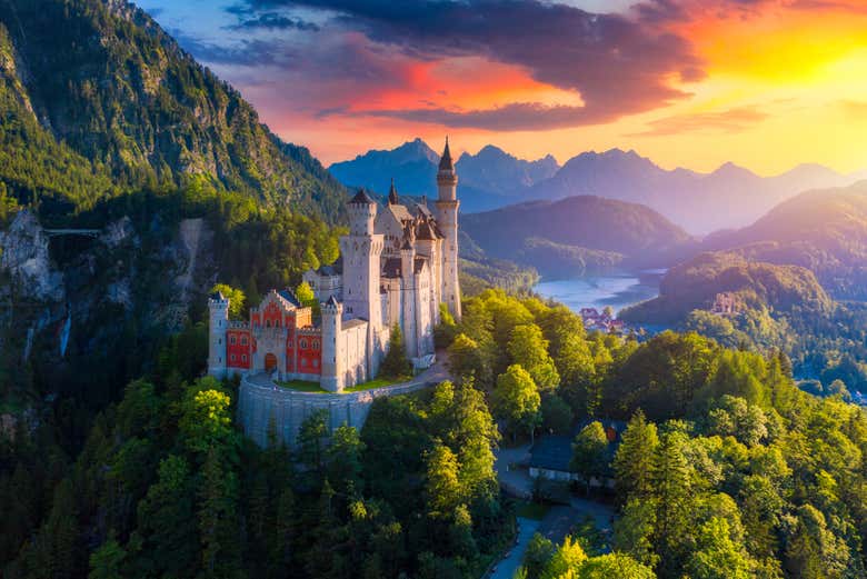 Excursión en tren al castillo de Neuschwanstein