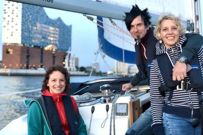 Paseo en velero por Hamburgo
