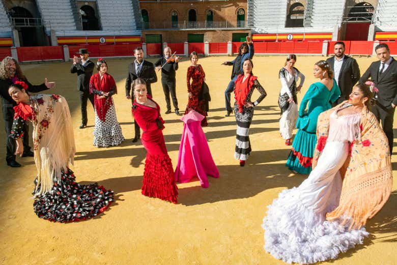 Espectáculo flamenco en el tablao La Soleá