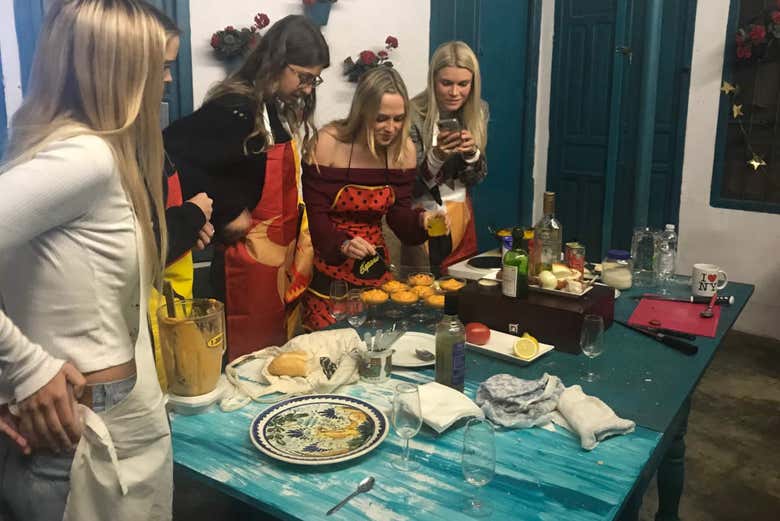 Taller de paella cordobesa y salmorejo