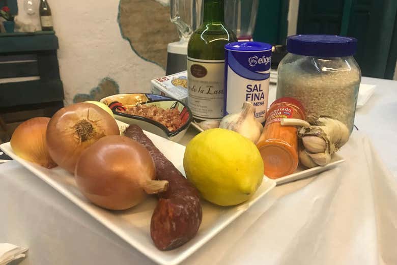 Taller de paella cordobesa y salmorejo
