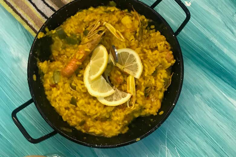 Taller de paella cordobesa y salmorejo