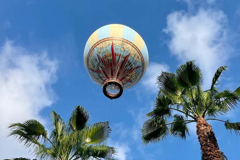 Entrada al globo Nao Vigía