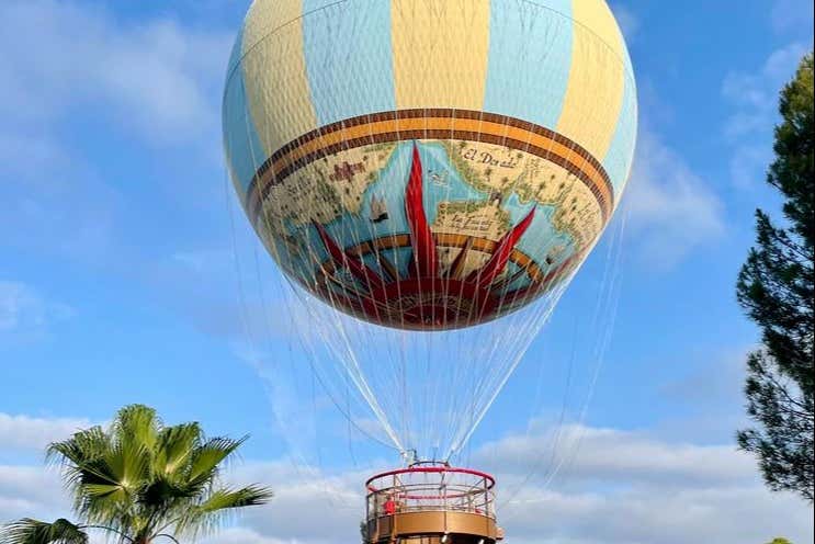 Entrada al globo Nao Vigía