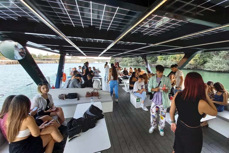 Paseo en barco ecológico por el río Guadalquivir