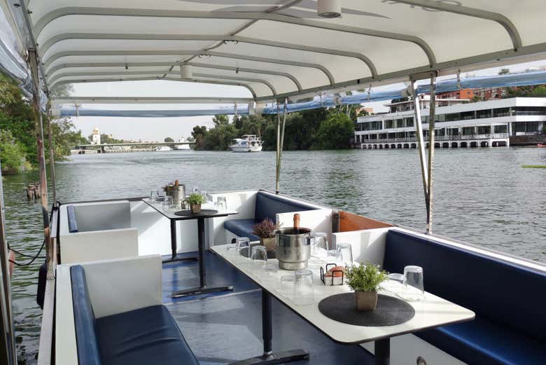 Paseo en barco ecológico por el río Guadalquivir