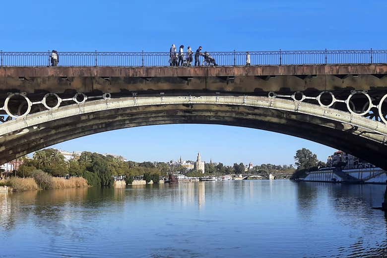 Paseo en barco por Sevilla con comida