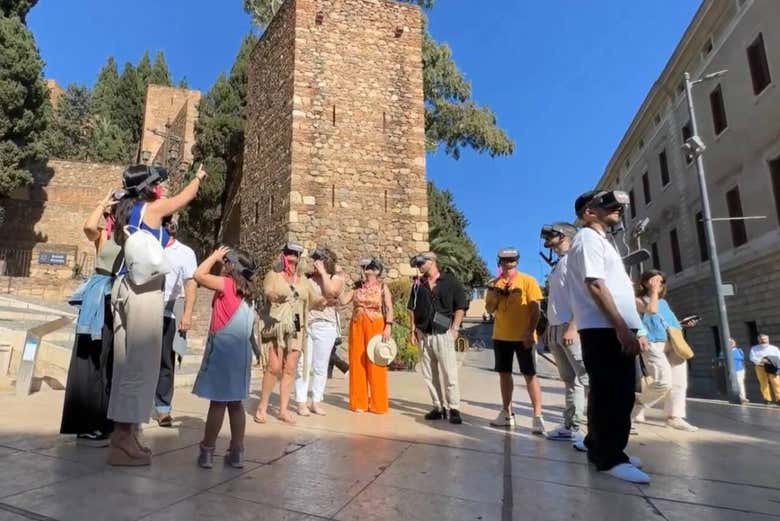 Tour por Málaga con gafas de realidad virtual