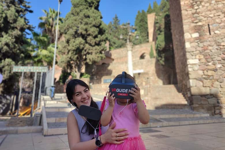 Tour por Málaga con gafas de realidad virtual