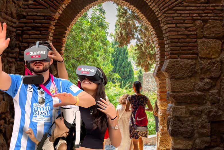Tour por Málaga con gafas de realidad virtual