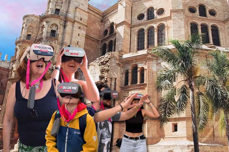 Tour por Málaga con gafas de realidad virtual