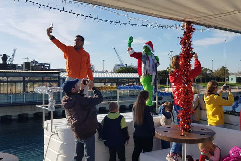 Barco navideño de Valencia