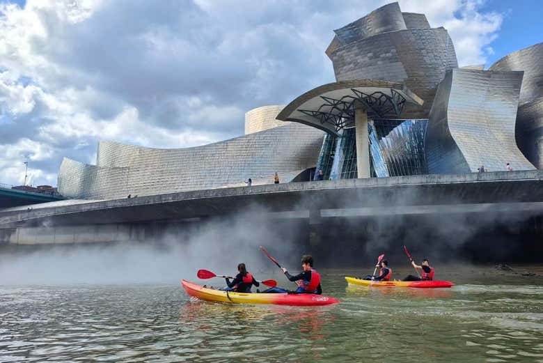 Tour en kayak por Bilbao