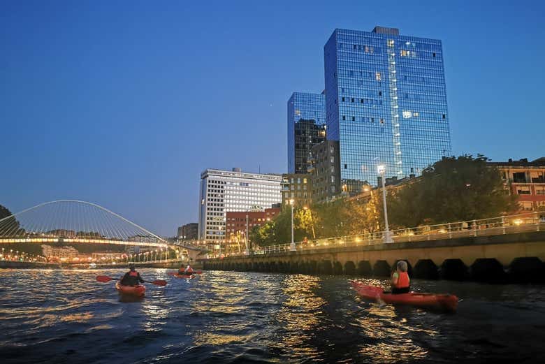 Tour en kayak por Bilbao