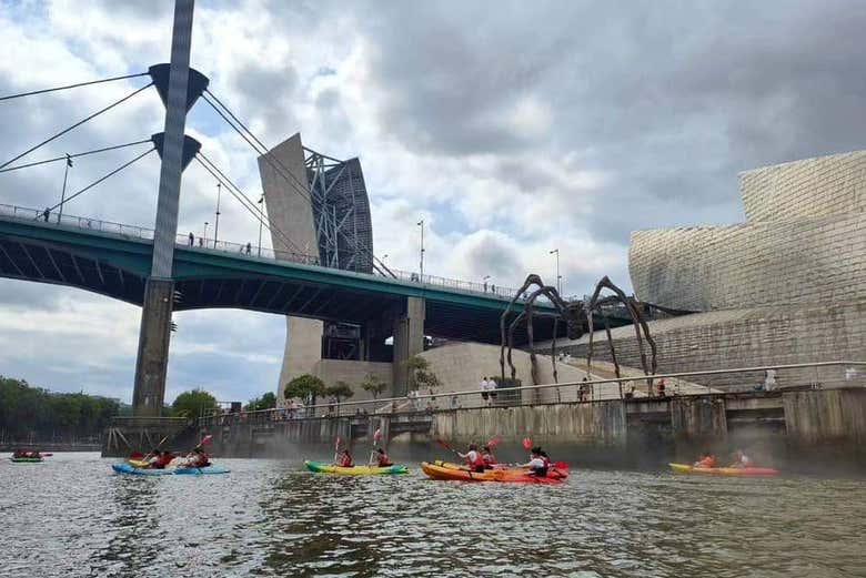 Tour en kayak por Bilbao