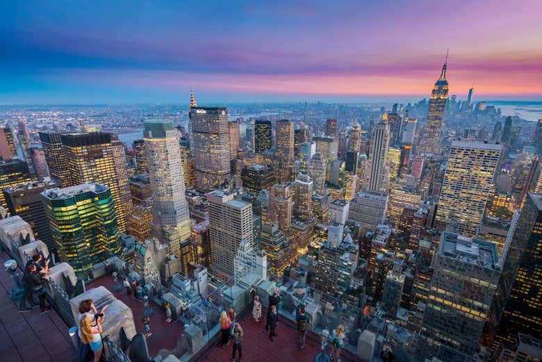 Entrada al Top of The Rock