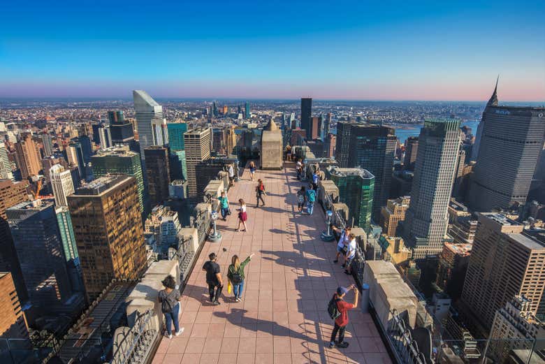 Entrada al Top of The Rock