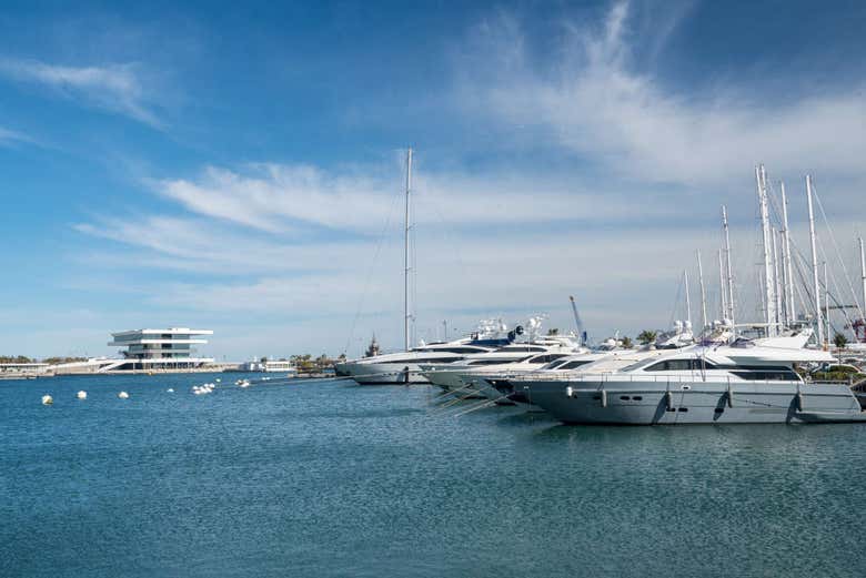 Paseo en catamarán por Valencia