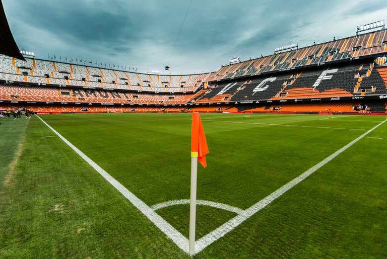Tour del estadio de Mestalla