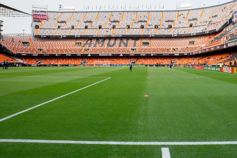 Tour del estadio de Mestalla