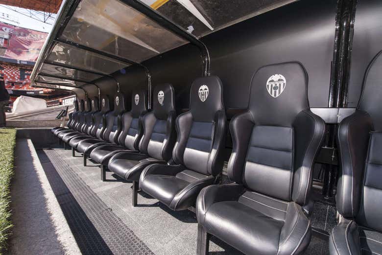 Tour del estadio de Mestalla