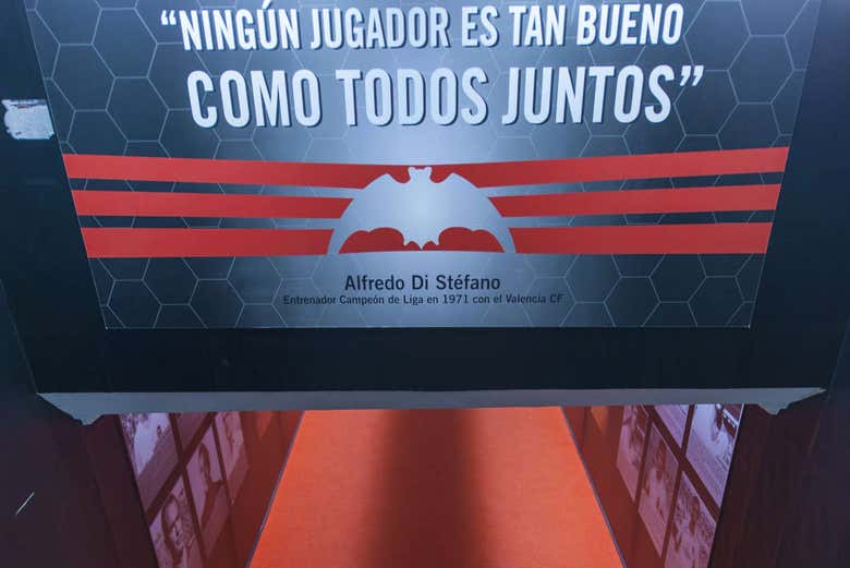 Tour del estadio de Mestalla
