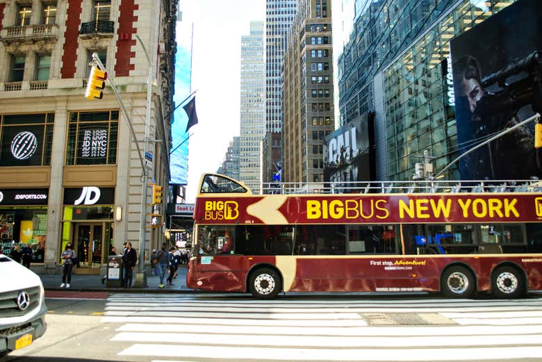 Autobús turístico de Nueva York
