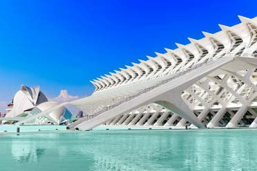 Entrada a la Ciudad de las Artes y las Ciencias