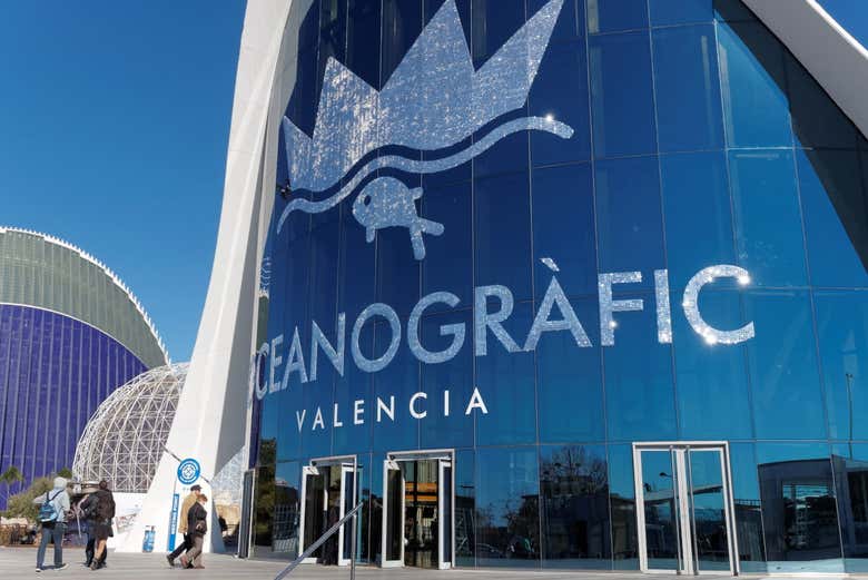 Entrada al Oceanogràfic