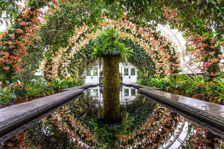 Entrada al Jardín Botánico de Nueva York