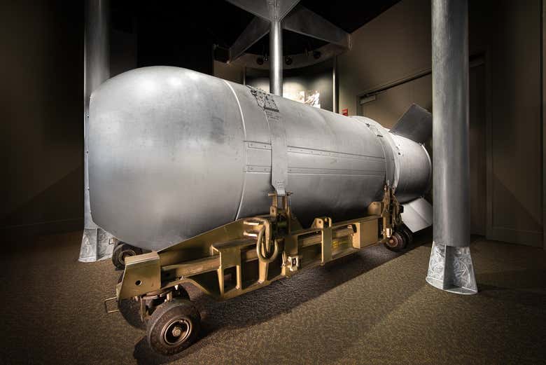 Entrada al Atomic Museum