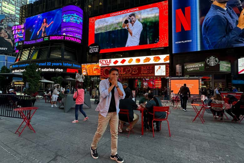 Tu foto en Times Square