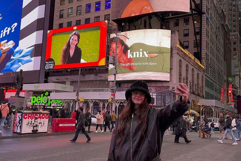 Tu foto en Times Square