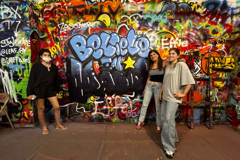 Taller de grafitis en Brooklyn