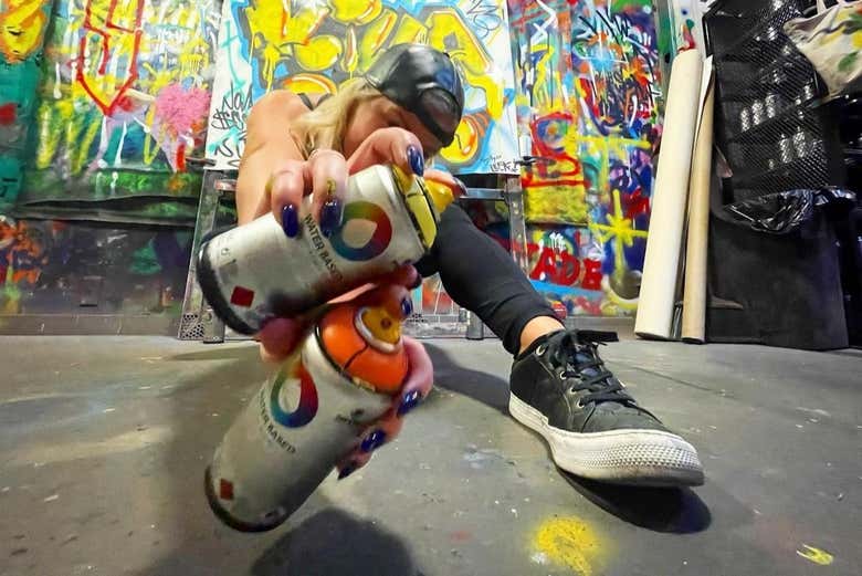 Taller de grafitis en Brooklyn