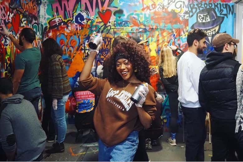 Taller de grafitis en Brooklyn