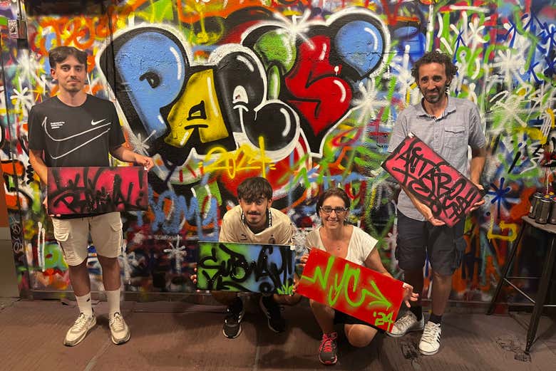 Taller de grafitis en Brooklyn