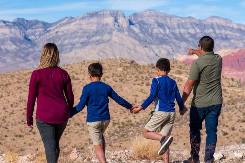 Excursión al Red Rock Canyon en helicóptero