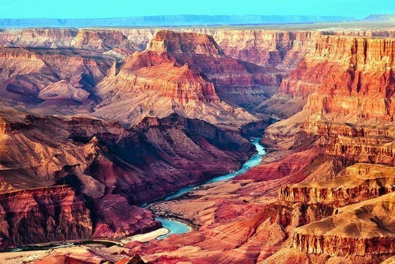 Excursión en helicóptero al Gran Cañón