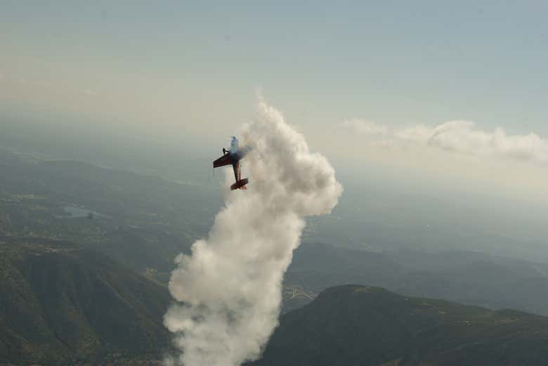 Vuelo en avión acrobático